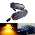 2x Klar LED Hohe Seitenblinker Blinker für VW Transporter V Bus 2007 7EB,7EJ,7HB