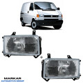 SCHEINWERFER SET LINKS RECHTS ELEKTRISCH FÜR VW TRANSPORTER T4 BUS KASTEN 90-03