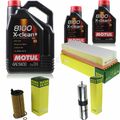 MOTUL 7 L 5W-30 MOTOR-ÖL+MANN-FILTER für BMW X3 F25 sDrive 18 d xDrive20d X4 F26