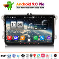 9" DAB+ Android 9.0 GPS 4G Autoradio Für VW Passat Golf 5/6 Polo Tiguan Eos Seat