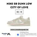 Nike SB Dunk Low City Of Love / Beige | EU 38,5 & 39 & 40 & 40,5 & 41 & 42 - 45