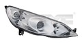 TYC 20-0449-05-2 Hauptscheinwerfer für Peugeot