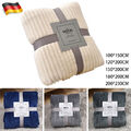 Wohndecke Kuscheldecke Tagesdecke Flanell Fleecedecke Sofadecke 150x200 200x230