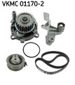 SKF VKMC 01170-2 - WASSERPUMPE + ZAHNRIEMENSATZ FÜR A4 B6 CABRIOLET 8H7
