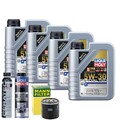 Motoröl 5W30 LIQUI MOLY Special Tec F 4L +MANN Ölfilter +Spülung +Cera Tec