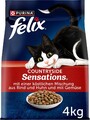 FELIX Countryside Sensations Katzenfutter trocken, mit Rind und Huhn, 4kg
