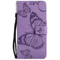 Schmetterlingsmuster PU Leder Wallet Case Handyhülle für Samsung S21 S20 S23 S22