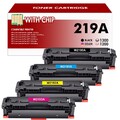 MIT CHIP Toner für HP 219A 219X für HP Color Laserjet Pro MFP 3302FDWG Toner
