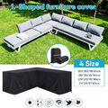 Lounge Set Schutzhülle L Form Sofa Abdeckung Abdeckhaube Gartenmöbel Abdeckplane