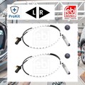 2x ORIGINAL® Febi Bilstein Sensor, Raddrehzahl Hinten, Links, Rechts für BMW 1