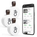 Bluetooth Thermometer Hygrometer 3 Stk Mini Innen Temperatur Feuchtigkeitssensor