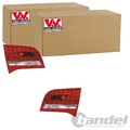 2x VAN WEZEL RÜCKLEUCHTEN SET LINKS+RECHTS INNERER TEIL passend für AUDI A6