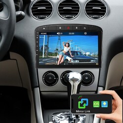 Für Peugeot 408 308 10-13 Android13 Autoradio GPS NAVI RDS 1+32G SAT SWC WIFI BT