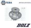 O146 MOTOR KÜHLWASSERPUMPE WASSERPUMPE DOLZ FÜR VAUXHALL ASTRA IV,ASTRA IV CC