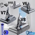 9500mAh Für Dyson V6 Akku V7 V8 V10 SV10 Animal Absolute Staubsauger 6Ah/ Filter