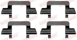 Zubehörsatz Scheibenbremsbelag QUICK BRAKE 109-1243 für C2 C3 CITROËN 1 Pluriel