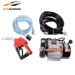 Dieselpumpe Selbstansaugend Zapfpistole Promote Ölpumpe Tankstelle 60 L/min 220v