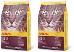 JOSERA Senior 2x10kg (20kg) Super Premium Trockenfutter für ältere Katzen