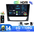 DAB +Carpaly Autoradio Für Mercedes Benz E-Klasse W219 W211 Android 14 GPS Navi