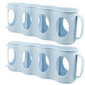 2 PCS Zubehör Für Die Küchenaufbewahrung Ablagefach Wasserflaschen