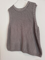 Allrounder Pullunder grau Esprit Grobstrick Lochmuster  60% Baumwolle Gr.  XL