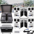 4stk Cold Spark Machine mit Flightcase DMX512 Sparkular Funkenmaschine DJ Show