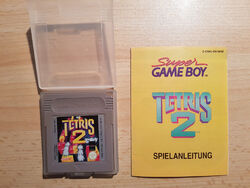 Tetris 2 - Nintendo Gameboy - Modul + Super Game Boy Anleitung - DMG - NOE