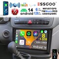 Autoradio Für Mercedes-Benz A B Klasse Vito W169 W639 W245 GPS Navi Android 14