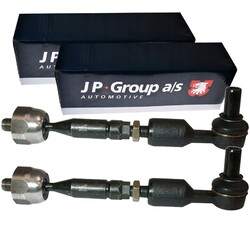 2X JP GROUP SPURSTANGE LENKSTANGE LINKS+RECHTS passend für AUDI A4 A6 A8 SKODA S