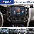 8-Core 6+128G Autoradio Für Ford Focus MK3 2012-2018 Carplay Android 14 Navi KAM