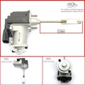 STELLER TURBOLADER AUDI SEAT SKODA VW 1.2TSI  77KW-105PS 03F145701R  11,6cm lang