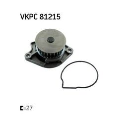 1x Wasserpumpe, Motorkühlung SKF VKPC 81215 passend für AUDI SEAT SKODA VW