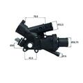 Mahle TH 43 83 Thermostat Kühlmittel für Toyota Volvo Ford Peugeot Citroën Fiat