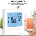 Tuya Smart Thermostat elektrische Fußbodenheizung Thermostat Wandmontage LED DHL