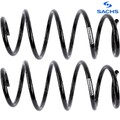 2x Fahrwerksfeder SACHS 993876 2 Federn Satz Federnsatz für Ford