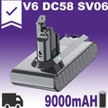 9500mAh Akku für DYSON V6 Animal DC59 DC58 SV05 SV03 SV06 DC62 SONY Ersatzakku