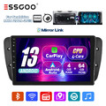 Für Seat Ibiza MK4 6J 09-13 9" Android 13 Apple Carplay Autoradio GPS RDS 4+64G