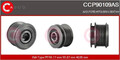 Riemenscheibe Lichtmaschine mit Freilaufriemenscheibe CCP90109AS CASCO