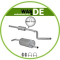 Komplette Auspuffanlage Auspuff DACIA SANDERO 1.2 2008-2013 Schalldämpfer