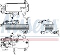 91480 NISSENS Ölkühler, Automatikgetriebe für BMW