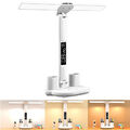 LED Schreibtischlampe Tischlampe Dimmbar Leselampe Büroleuchte mit Stifthalter