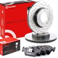 BREMBO Bremsenset Vorne Bremsscheiben Beläge für BMW 3 Limousine (E46) 286mm