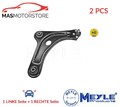 LINKS RECHTS QUERLENKER SATZ VORNE NIEDRIGER MEYLE 11-16 050 0082/HD 2PCS A NEU