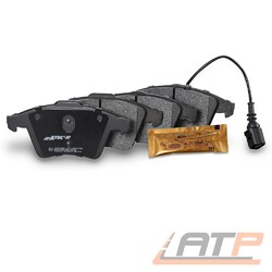 SATZ BREMSBELÄGE + VWK VORNE FÜR VW TRANSPORTER MULTIVAN BUS T5 T6 BIS BJ 19### FÜR PR-NUMMER 2E3 MIT BREMSSCHEIBE Ø308 ###