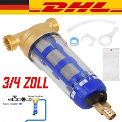 Rückspülfilter Vorfilter Entkalken Regler Wasserfilter Wasserreiniger 3/4 Zoll