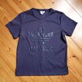 Adidas BF T-Shirt Trefoil Grafik Rundhalsausschnitt Kurzarm Marine Mittel