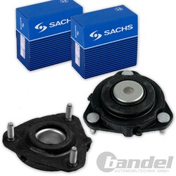 2x SACHS FEDERBEINLAGER DOMLAGER VORNE passend für FORD FIESTA V FUSION MAZDA 2
