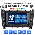 2+64G Carplay Autoradio Android 13 für Benz C/CLC W203  W209 GPS RDS KAM MIK