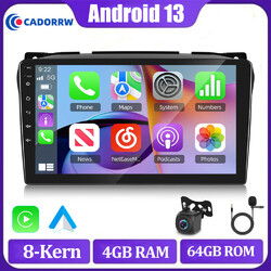 CarPlay 4+64G 9"Android13 Autoradio GPS NAVI Bluetooth Für Suzuki Alto 2009-2016