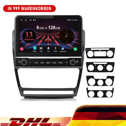 10.1" Android13 Wireless Carplay DAB+ GPS Navi Autoradio Für Skoda Octavia II 2